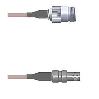 Amphenol Custom Cable Q-2000Q0005072i RF Cable Assemblies N-SJ/HDBNC-SJ G316 72I