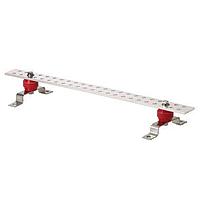 Panduit GB2D0033TPI-1 Circuit Breaker Accessories Grounding Busbar, 1/4" x 2" x 36" (6.4mm