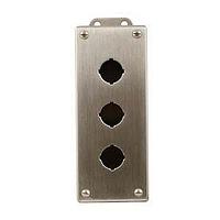 Eaton 10250TN35 Enclosure, 3 Command Oiltight ENCLS 3-Hole 304 STLS Steel