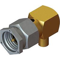 Amphenol SV Microwave M39012/80-3007 Connectors SMA PLG R/A .086 DIA S/R CBL
