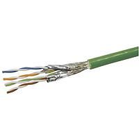 HARTING 09456001230 Cat 6a Cable - Cat6a Profinet Type A 4x2xAWG23/1, PVC green, 500m drum