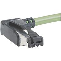 HARTING 09470600047 Cat 5 RJI 1XIP20 GEW. 0DEG 22/7 STRANDED 1.5M