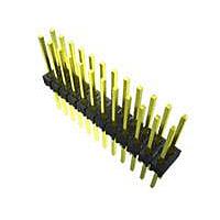 Samtec MTSW-106-09-L-D-236-RA Headers & Wire Housings Variable Height PCB Header Strips, 0.100" pitch