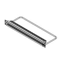 Switchcraft MMVPMB48K1NNT Video 1RU, 2x48, V-PBay Norm MicrBNC NonTerm