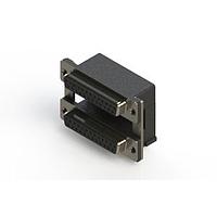 EDAC 662-025-264-008 Dual Port D-Sub Connectors Right-angle Dual Port D-Sub Connector