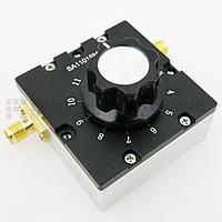 Fairview SA1101SMA  1.5 to 11 dB Step Attenuator With a 1 dB Step SMA Female Connectors Rated Up To 2.7 GHz and Up to 2 Watts in a Dial Design