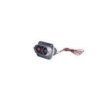 Amphenol Technical Products PL082V-301-10PM6-2 EV Connectors POWERLOK 10MM G2 2POS RCPT FLA