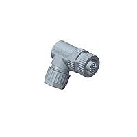 Amphenol LTW MSBS-05BFFA-SR7001 Circular Metric Connectors M12 Circular Metric Connector, B Code, Metal, 4A, 05 pins, Female Connector, Female Contact, Right Angle, Screw Thread, Solder, Field Installable, F4.5 - F6.5mm, IP67 Mated