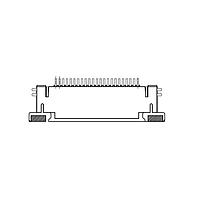Adam Tech PCA-6L-12-HU-3 Connectors FPC/FFC CONNECTOR, ZIF TYPE, .5M