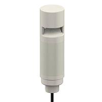 Banner Engineering CL50GRYAOS4IPQ Column Lights Column Light: 3-Color Sealed Omnidirectional Staccato Audible Indicator w/Intensity Adjust; Voltage: 18-30 V dc; Environ. Rating: IP67; Input: PNP; Colors: Green Red Yellow; 5-pin M12 Integral QD