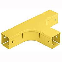 Panduit FT4X4YL Harness Board Fitting, HORZ Tee, 4 x 4