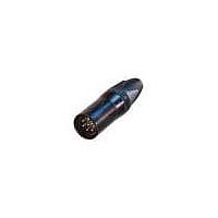 NEUTRIK NC6MXX-BAG Cable Connectors 6P MALE BLACK HOUSE SILVER CONTACTS