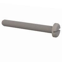 Essentra Components 010832P137 Pan Slotted Pan Slotted Screw, #8-32 Thread, 1 3/8 Lg
