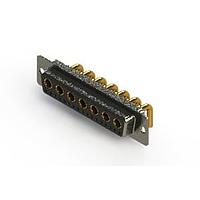 EDAC 630-24W7240-2T1 Mixed Contact D-Sub Connectors Right-angle Power Combo D-Sub Connector