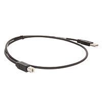 AMP Connectors - TE Connectivity 1487595-3 USB 2.0 USB A-B 28/26 BLACK .83 M