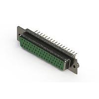 EDAC 628-M50-221-GT2 D-Sub Connectors - Standard Density Vertical Machined D-Sub Connector