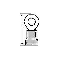 Molex 19073-0065 Ring RING TONGUE TERM 14-16 AWG 4 STUD