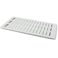 AMP Connectors - TE Connectivity MC812PA - (x100) Horizontal Marker Card Preprinted 1ea 1-100 100 Labels/Card