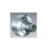 Vishay Spectrol 018-1-11 Turns-Counting Dial 22.2mm 15turns Dial 1/4" Shaft Chrome