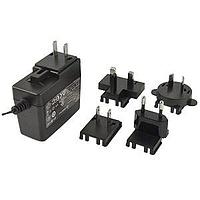 CUI Inc SMI18-24-V-P5 Interchangeable Plugs 19.2W24V0.8A 2.1plug w/blade kit Level VI