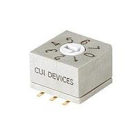 Same Sky (formerly CUI Devices) RDS5-8S-1065-SMT-TR-67 DIP Switches 8 Position Surface Mount 2.54 mm Pitch IP67 Flush Flush Arrow Actuator