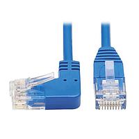 Tripp Lite N204-S05-BL-LA Cat 6 5FT SLM CAT6 90DEG LFT,180DEG