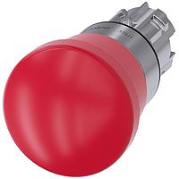 SIEMENS 3SU10501HA200AA0 Emergency Stop EMERG-STOP, PUSH PULL RED MH CAP O40MM