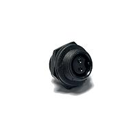 Amphenol LTW ABD-05RMFS-LC7001 Circular Metric Connectors Ceres, Standard Size, Plastic, 5A, 05 pins, Male Connector, Female Contact, Circular, 2 Points Lock, Solder, Receptacle, IP67