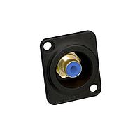 Amphenol Audio ACJB-BLU Panel Mount Jack RCA/D-SHELL CONN