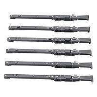 Panduit FLEX-RAIL06EN Racks & Rack Cabinets HD Flex 6 port Enclosure rail kit, 1RU,