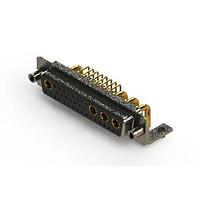 EDAC 630-36W4240-2TD Mixed Contact D-Sub Connectors Right-angle Power Combo D-Sub Connector