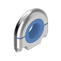 Banner Engineering SMBM25B Sensor Hardware SMBM25B Stainless Steel Clamp for use with M25U - Bottom Mount