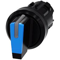 SIEMENS A6X30138024 Short Handle SELECTOR SWITCH. I>O<II. BLUE