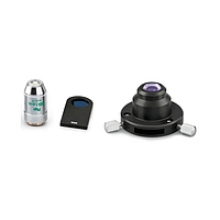 KERN OBB-A1213 Independent phase-contrast unit (including PH condenser and PH slider), individual plug-in unit with ∞ PH plan objective 100×, for OBL-1