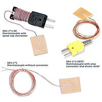 OMEGA SA1-J-120-SRTC Self-Adhesive Polyimide Fast Response Surface Thermocouples (Thermocouple Type J, 175 °C)