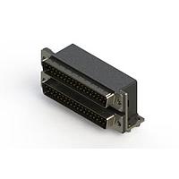 EDAC 661-037-364-046 Dual Port D-Sub Connectors Right-angle Dual Port D-Sub Connector