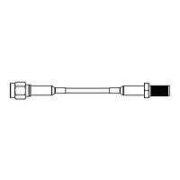 Molex 89761-8980 RF Cable Assemblies CA,SMA P STR TO SMA J STR BH RM LMR100