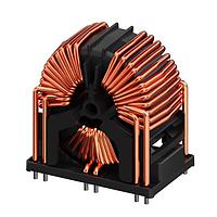 Schaffner RT8532-25-1M5 Current Compensated Choke Vertical 25 A PCB three line Common Mode Choke 1,5 mH Inductance