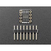 Adafruit 5632 Breakout Boards Adafruit QSPI DIP Breakout Board - W25Q16 - 16 MBit 2 MByte - W25Q16JVSSIQ