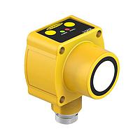 Banner Engineering QT50UVR3WQ Ultrasonic Sensor QT50U Universal Voltage Series: Proximity Mode; Range: 200 mm - 8 m; Input: 85-264 V ac 50/60 Hz/48 to 250 V dc; Output: SPDT electromechanical relay; 5-pin Mini-Style Integral QD