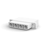 AMP Connectors - TE Connectivity 925074 Pin & Socket Connectors 4P MNL SOCKET HSG NAT