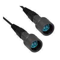 Bulgin PXF6055CAB Fiber Optic Cable Assemblies Flex fiber connector 10M OS1