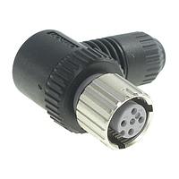 Omron Automation and Safety XS2C-D5S2 Right Angle 4P Socket Screw Term For 6mm Dia. Model