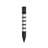 Banner Engineering TL30BWBGYRAXC1 Tower Lights TL30 Basic Tower Light; Black Housing: 5-Color Audible Indicator; Voltage: 12-30 V dc; Environ. Rating: IP65; Input: Bimodal; Colors: White Blue Green Yellow Red; 1.2 m (4 ft) Integral Cable