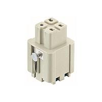 HARTING 09200032733 Inserts Han 3A female insert with Quick-Lock