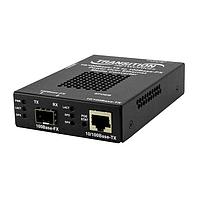 Lantronix SPOEB1039-105-BR Media Converters 10/100BASE-TX RJ45 PoE to 100BASE-FX, MM LC, 2 KM with -BR Power Supply
