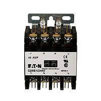 Eaton C25END440A Electromechanical Contactors DP CONT 40A 4P OPN 120V