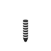 Banner Engineering TL50C7KQ Tower Lights TL50 Pro Tower Light with IO-Link, Compact Black Housing: 7-Segment; Voltage: 18-30 V dc; Environmental Rating: IP67; Colors: Multicolor; 4-pin M12 Integral QD