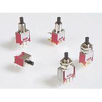 E-Switch 800SP9B5M1QEFLUSHACT Pushbutton Switches 3A 120VAC or 28VDC Off-(On) SPST/SPDT