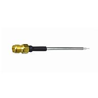 Antenova CASEND247-100 RF Cable Assemblies SMA Jack bulkhead to unterminated, semi-rigid coaxial cable 100mm